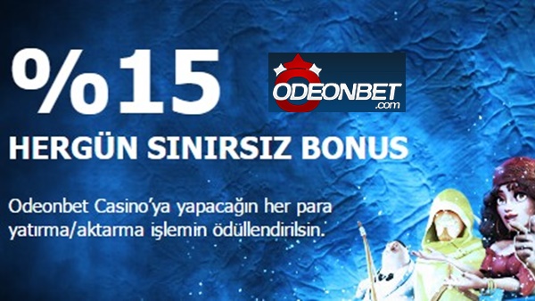 Odeonbet Casino reload bonusu