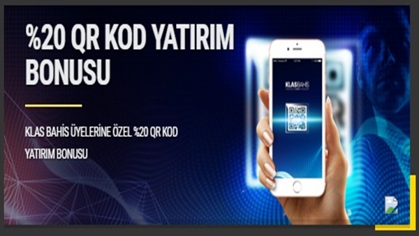 klasbahis mobil qr kod bonusu