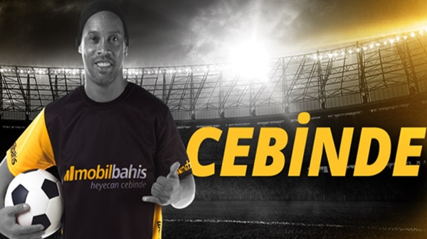 mobilbahis cebinde yazısı ve ronaldinho