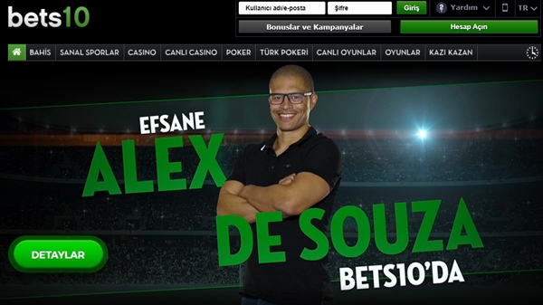 bets10 marka elçisi alex de souza