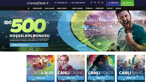 Onyxbet Bahis Sitesi Giriş Sayfası