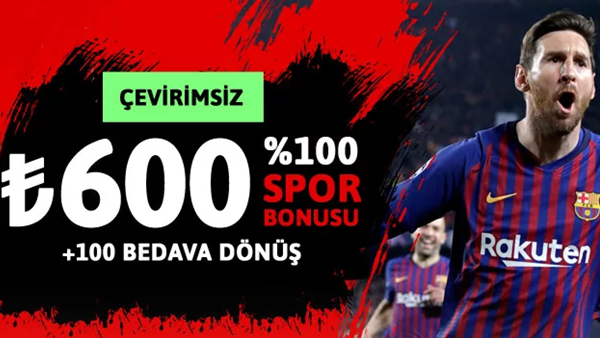 Youwin 600 TL çevirimsiz bonus